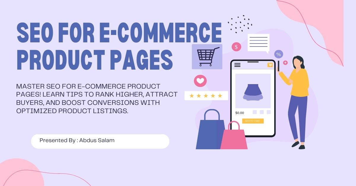 SEO for e-commerce product pages